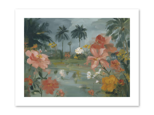 Eden's Pool -- Paper Print 12x9
