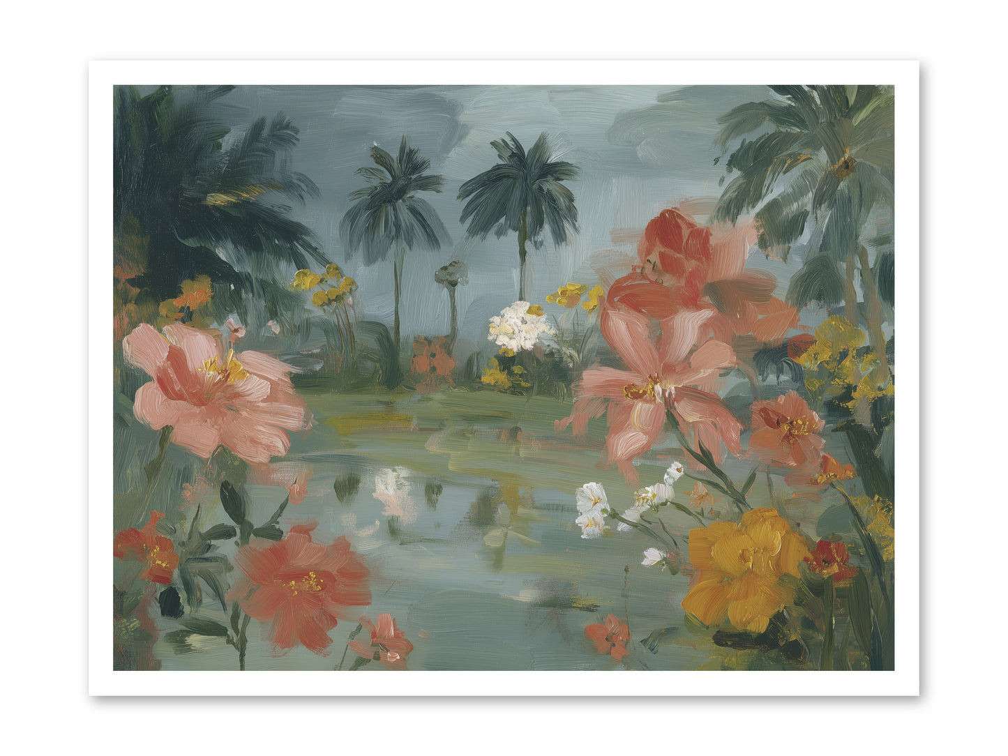 Eden's Pool -- Loose Canvas Print 32x24