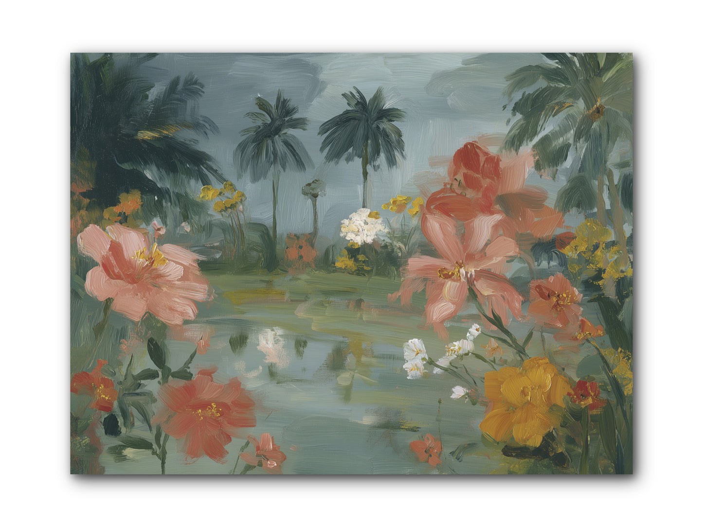 Eden's Pool -- Wrapped Canvas 12x9