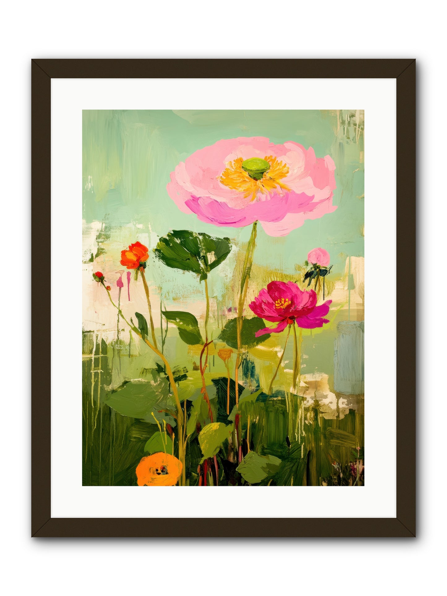 Eden's Renewal -- Framed Print - Black 18x24