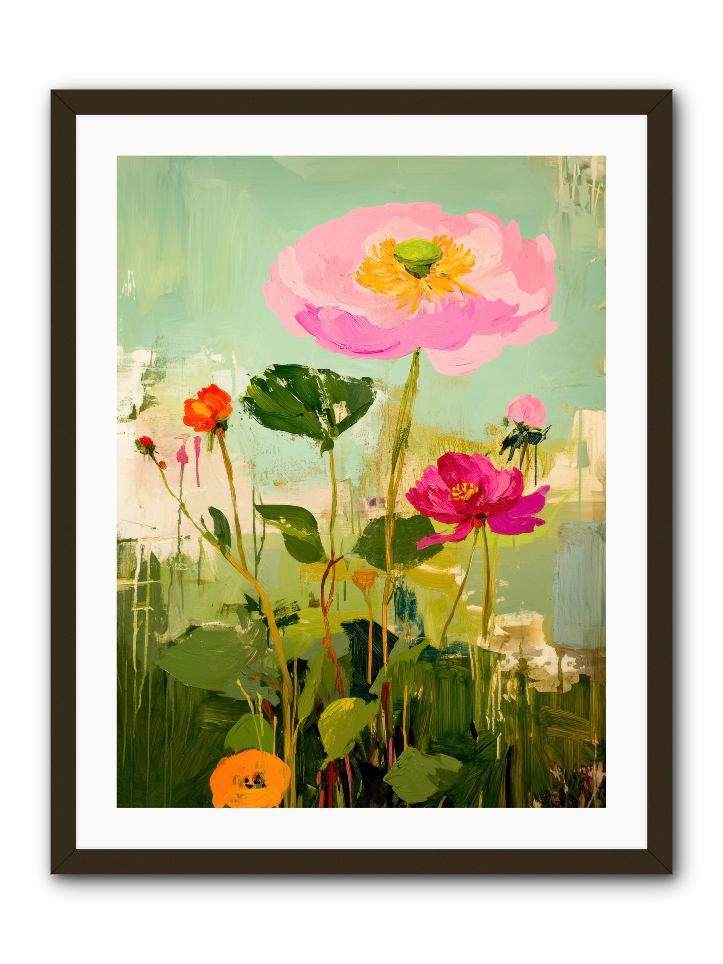 Eden's Renewal -- Framed Print - Black 24x32