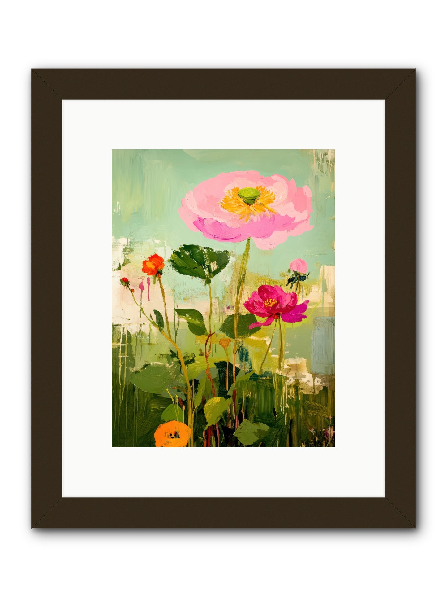 Eden's Renewal -- Framed Print - Black 9x12