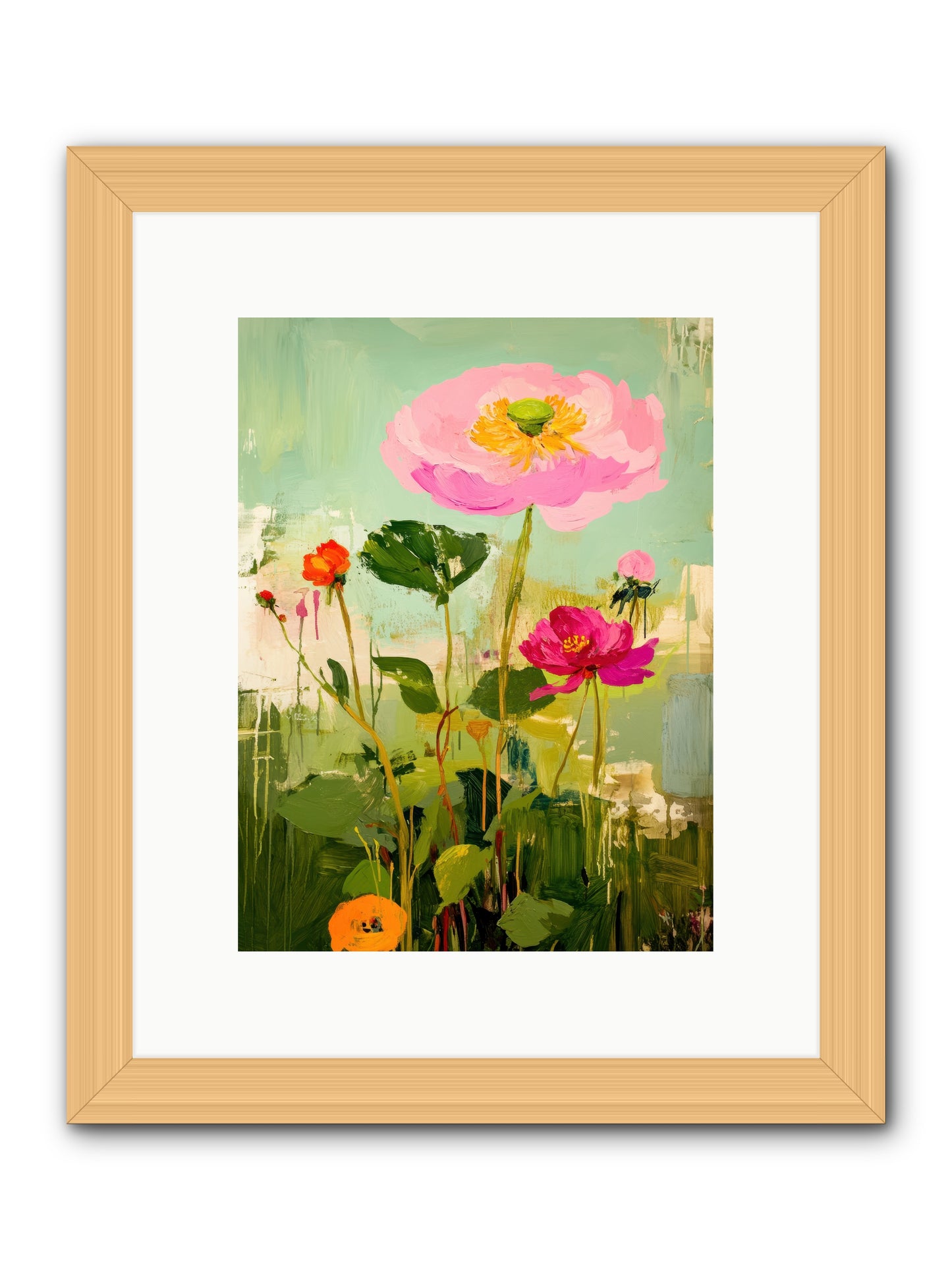 Eden's Renewal -- Framed Print - Natural 9x12