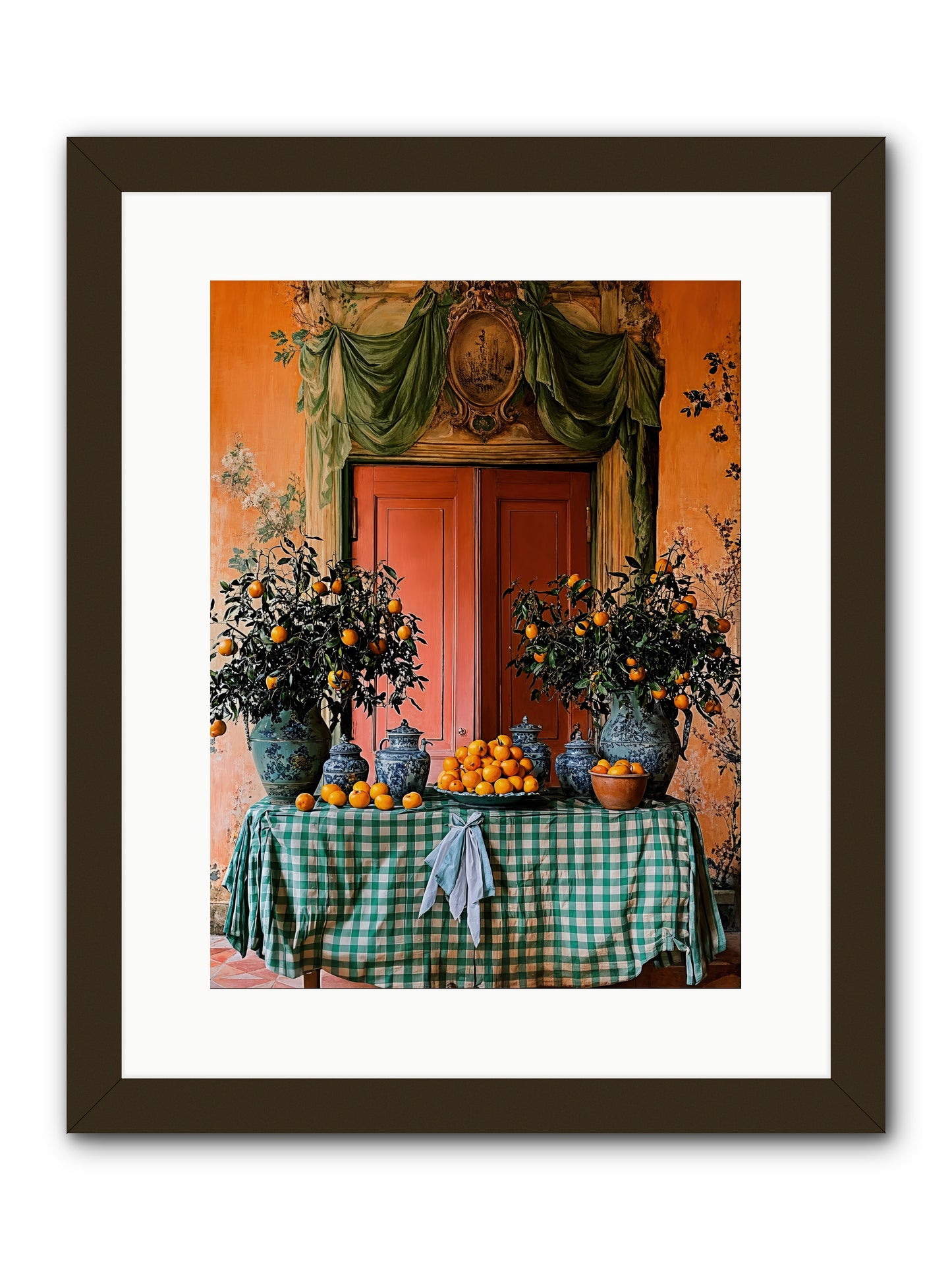 Eden's Sweet Chaos -- Framed Print - Black 12x16