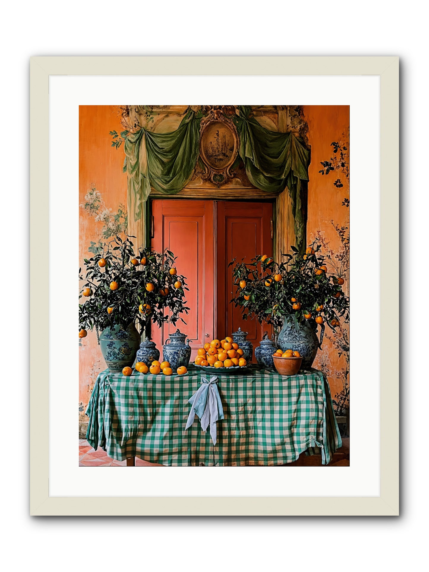 Eden's Sweet Chaos -- Framed Print - White 18x24