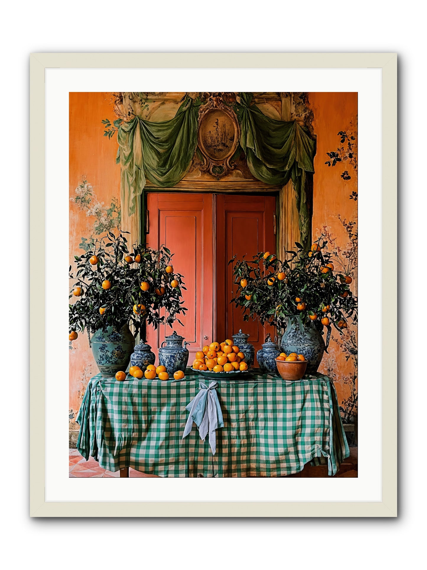 Eden's Sweet Chaos -- Framed Print - White 24x32