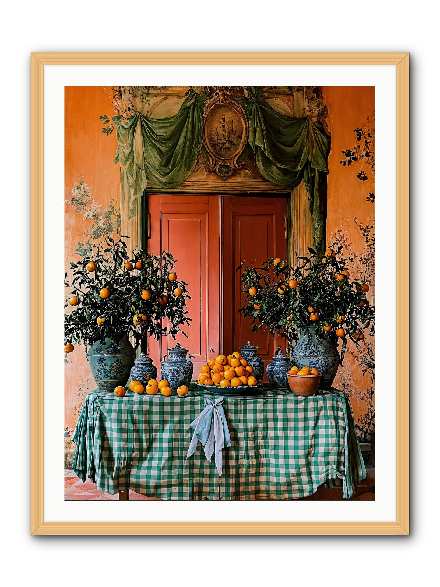 Eden's Sweet Chaos -- Framed Print - Natural 30x40