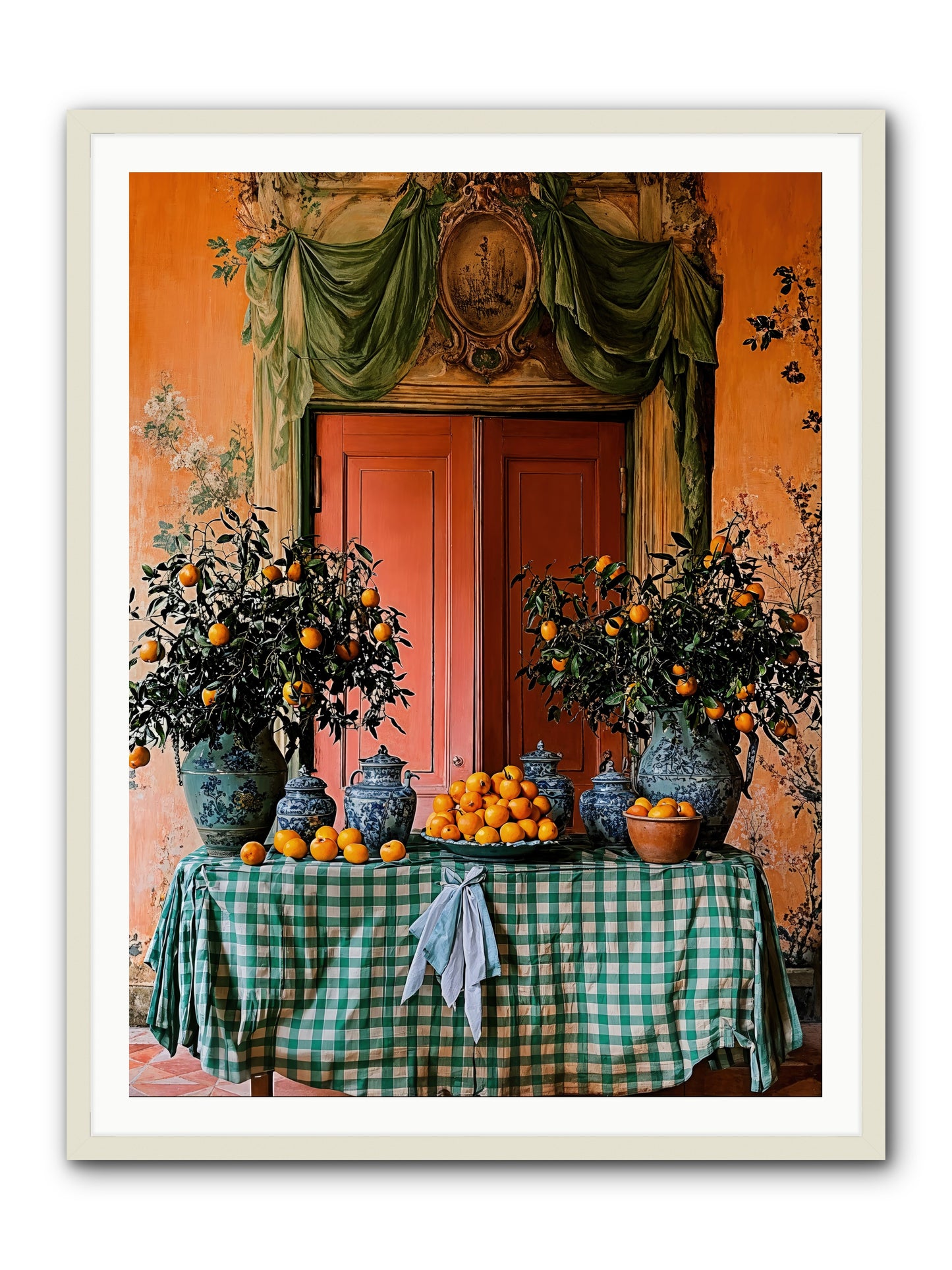 Eden's Sweet Chaos -- Framed Print - White 36x48