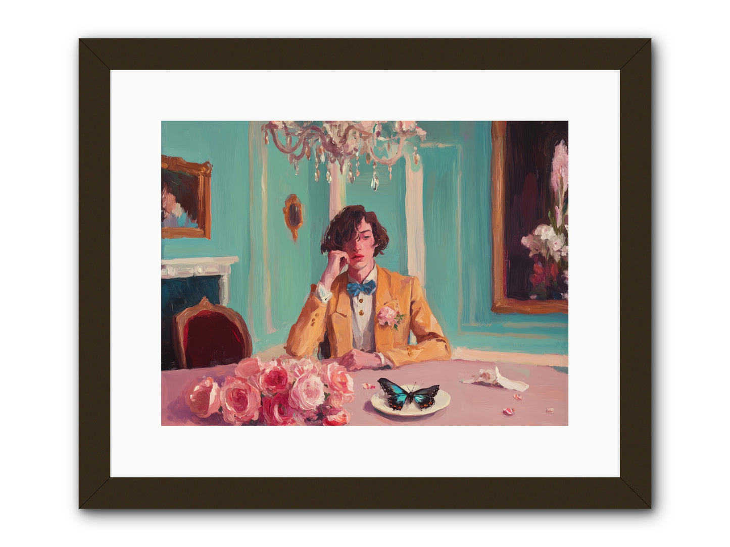 Edge of WonderRez2 -- Framed Print - Black 16x12