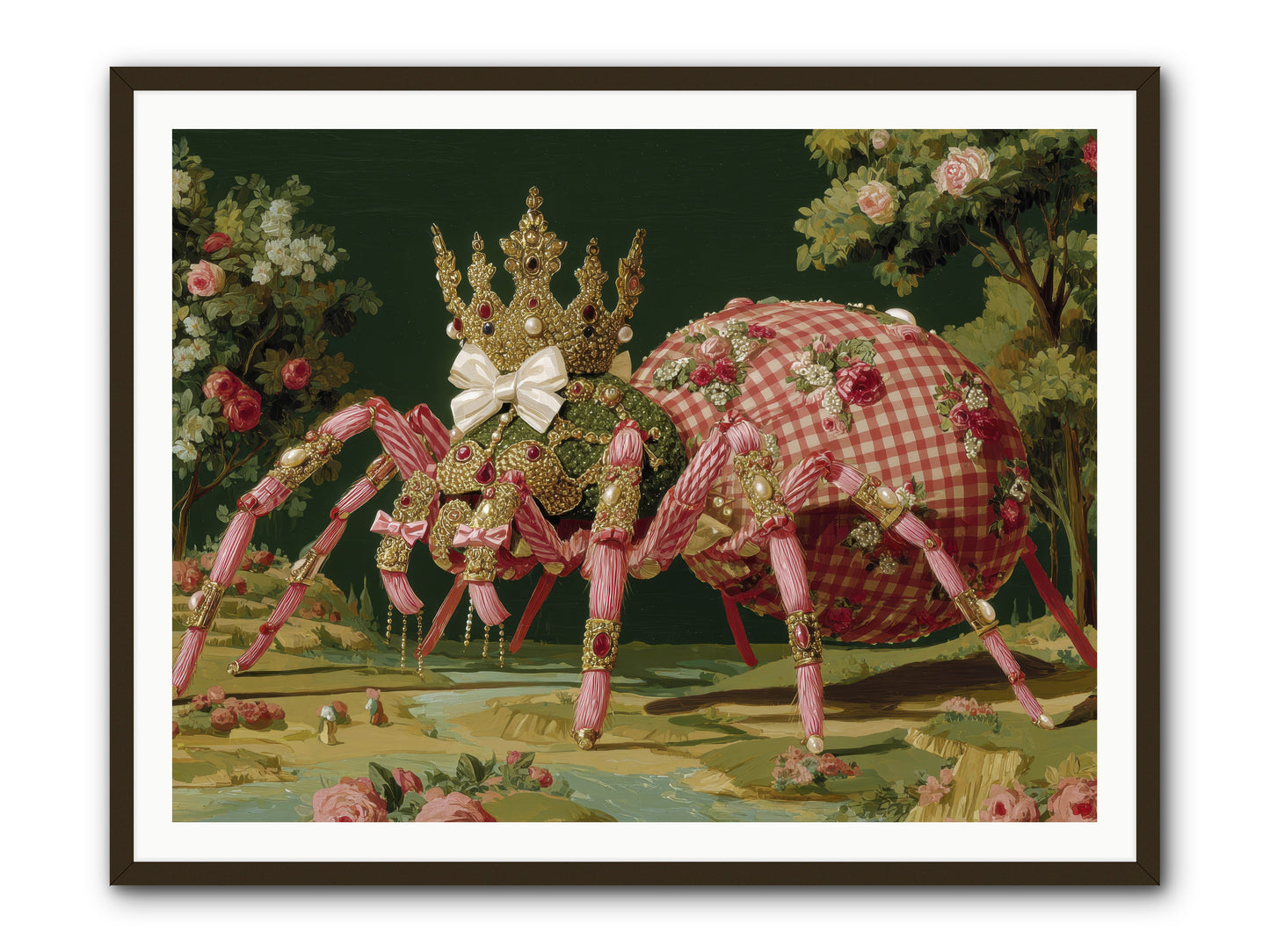 Effusive Grandeur -- Framed Print - Black 48x36