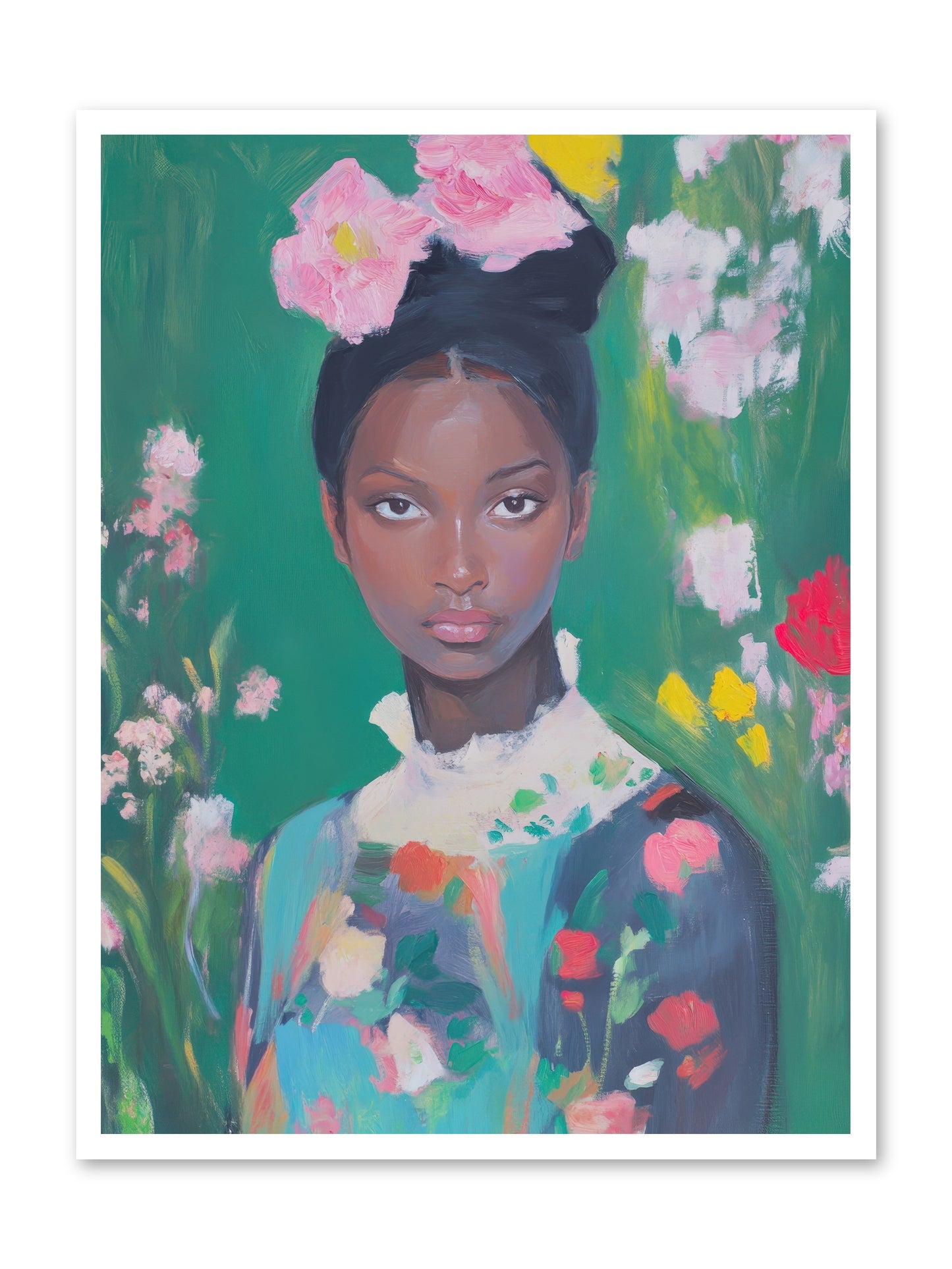 Eglantine Skylark-REZ -- Loose Canvas Print 30x40