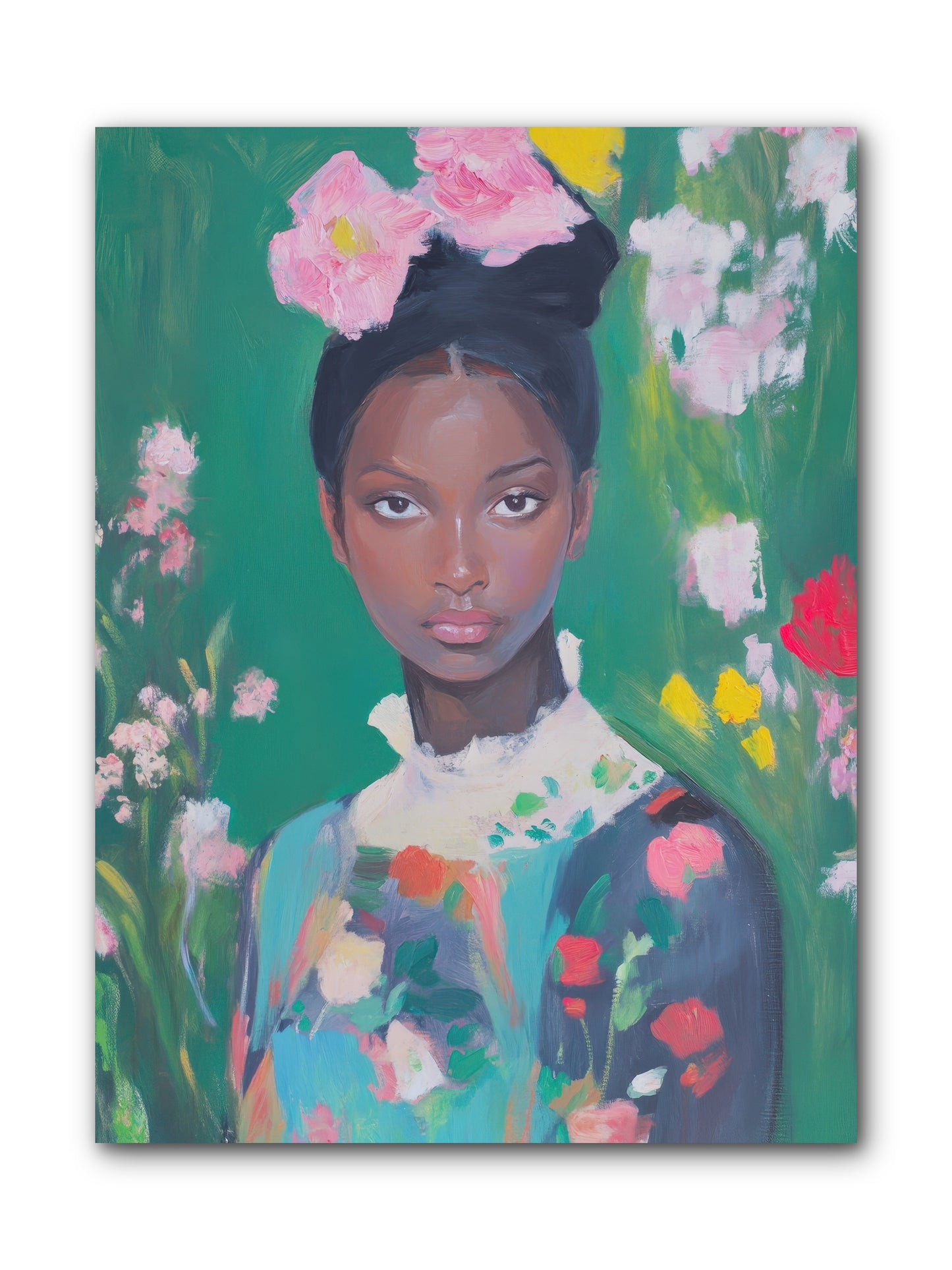Eglantine Skylark-REZ -- Wrapped Canvas 9x12