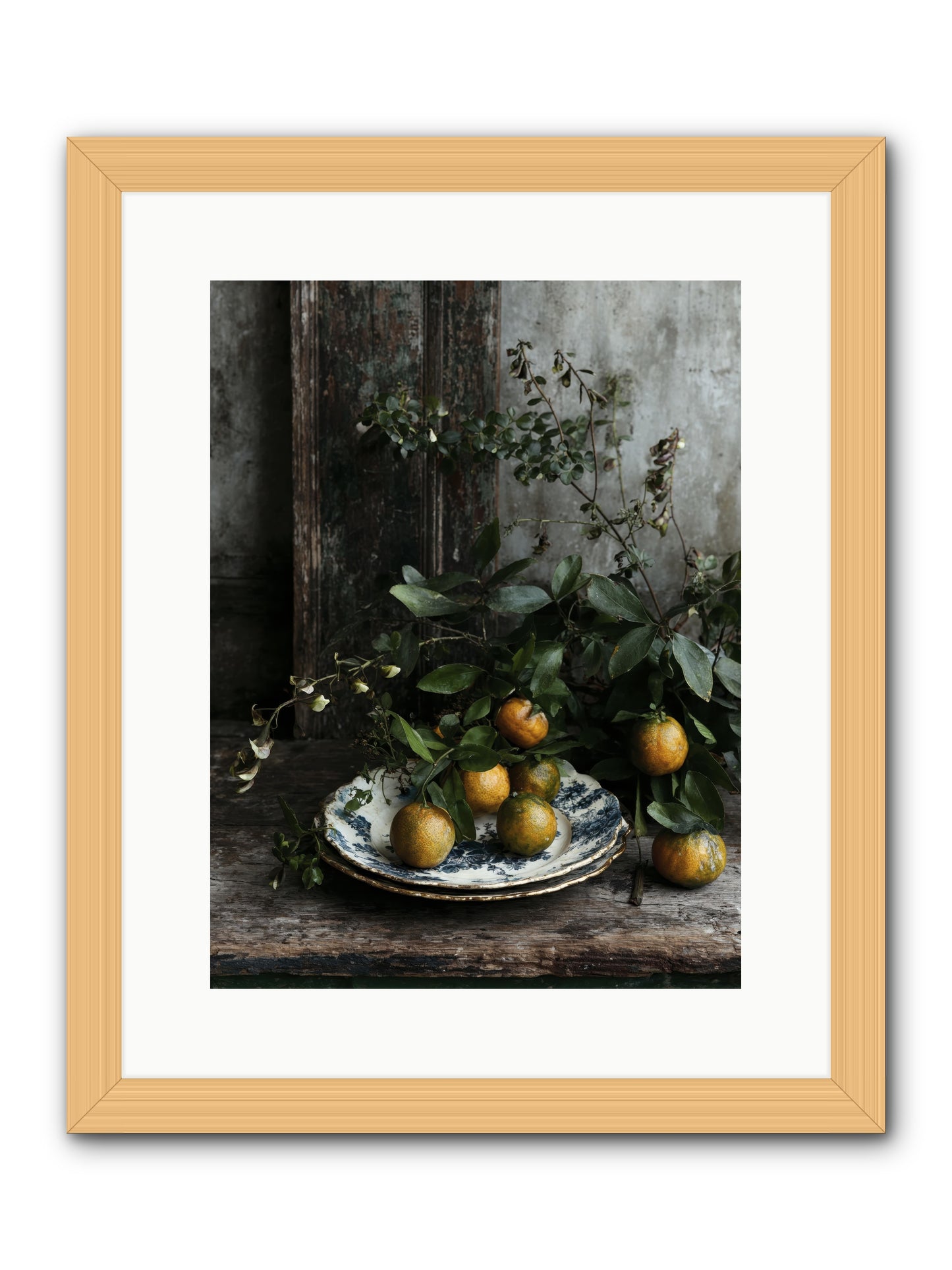 Eglatine -- Framed Print - Natural 12x16