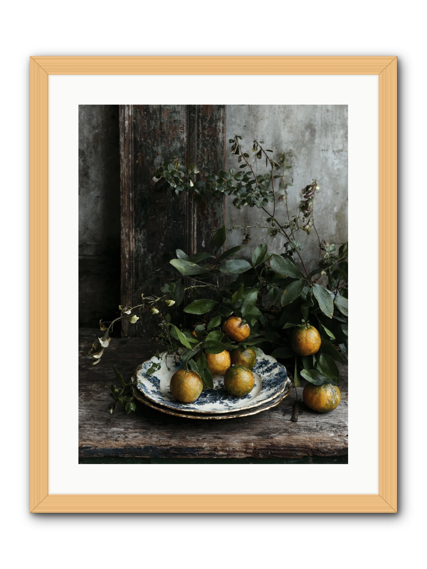 Eglatine -- Framed Print - Natural 18x24