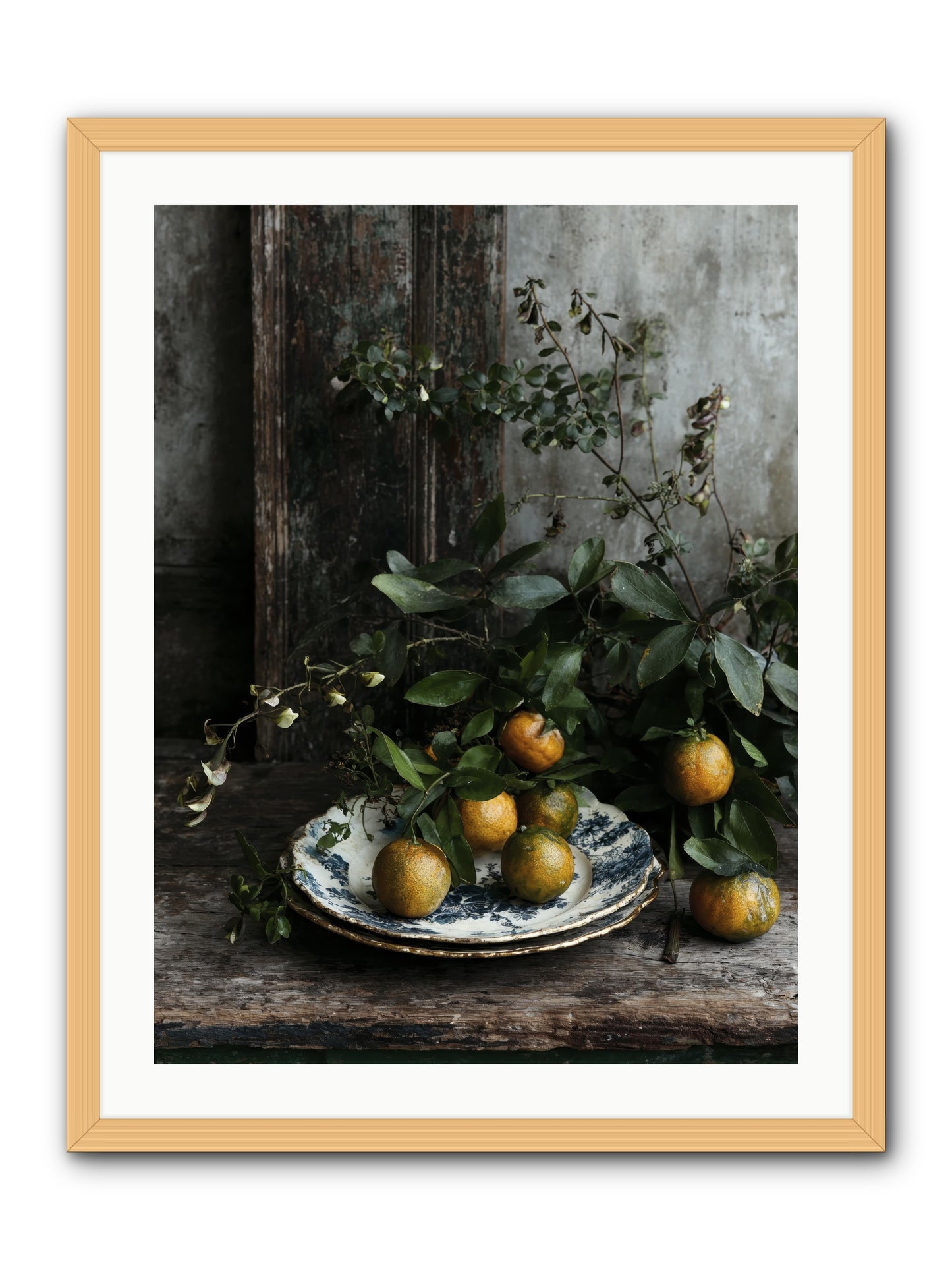 Eglatine -- Framed Print - Natural 24x32