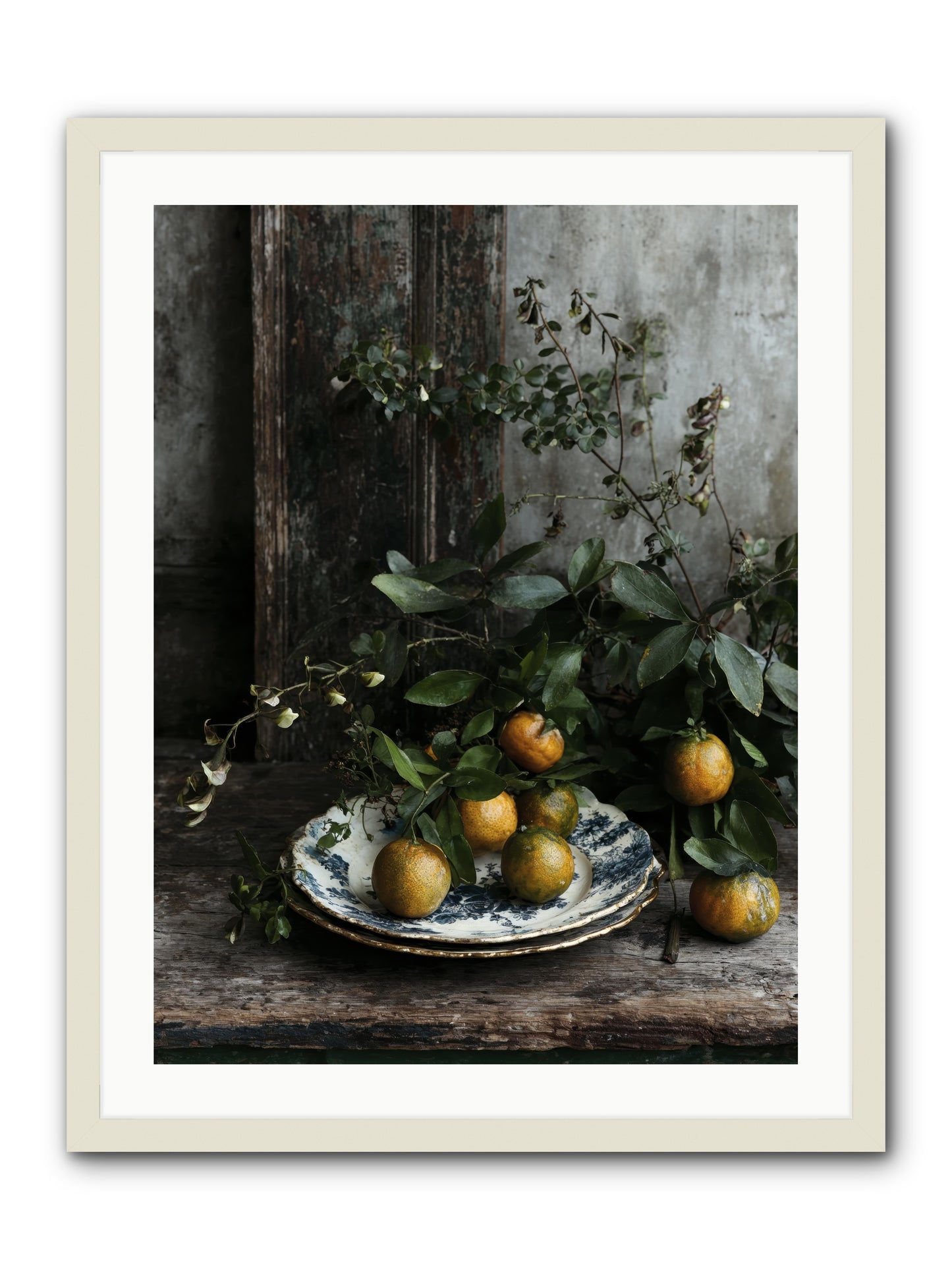 Eglatine -- Framed Print - White 24x32