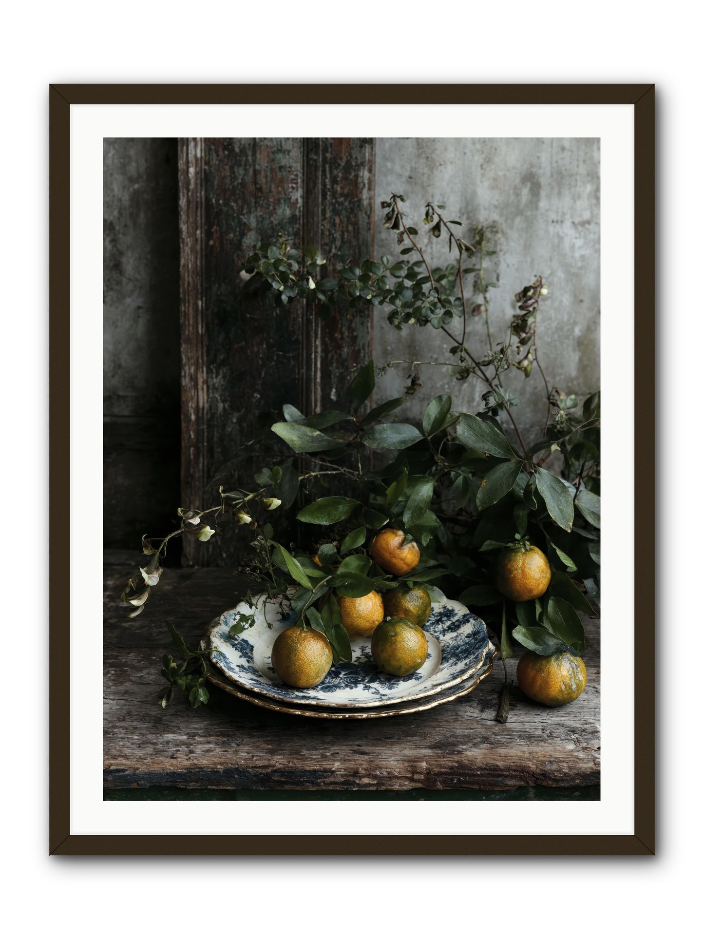Eglatine -- Framed Print - Black 30x40