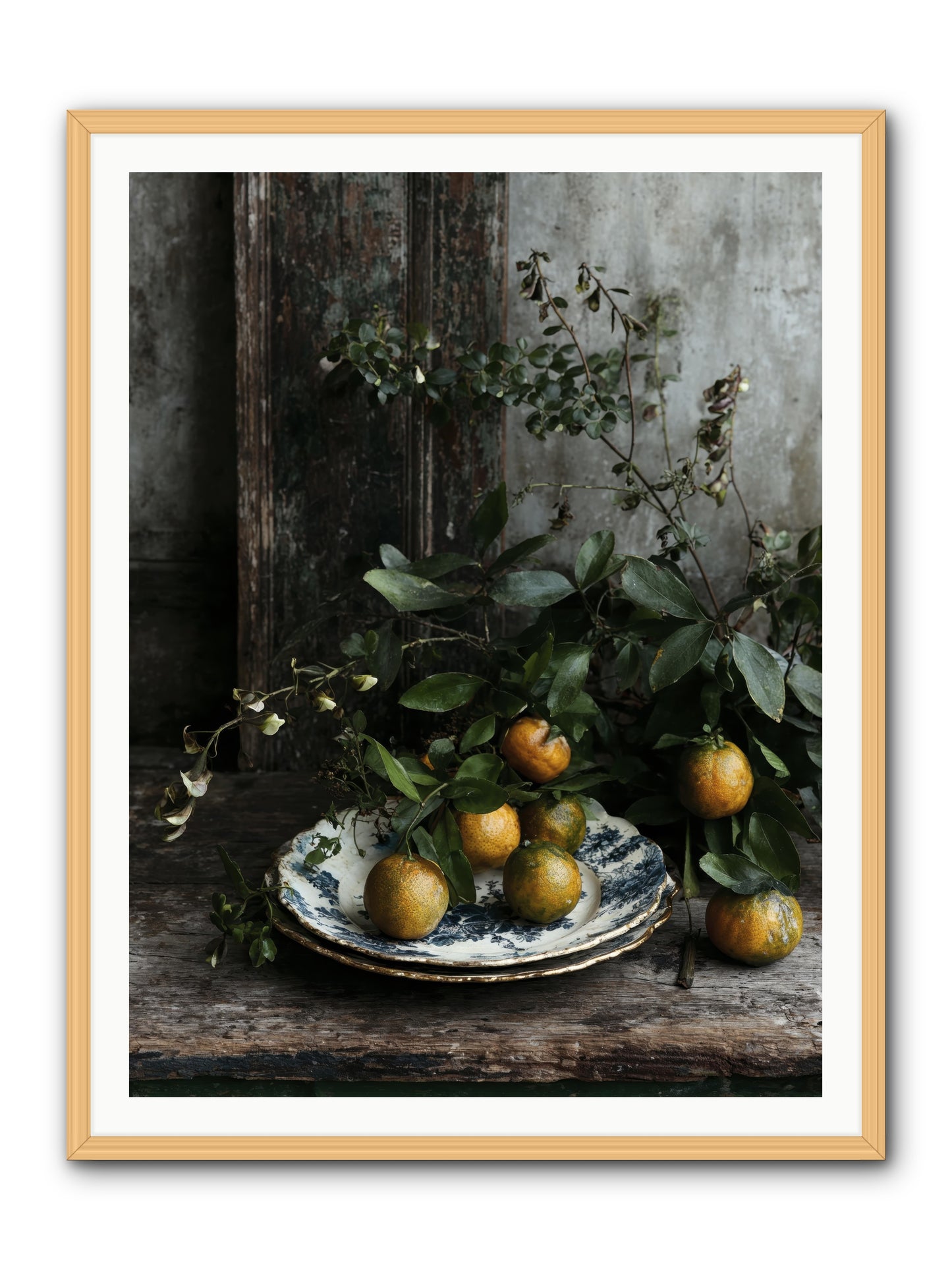 Eglatine -- Framed Print - Natural 36x48