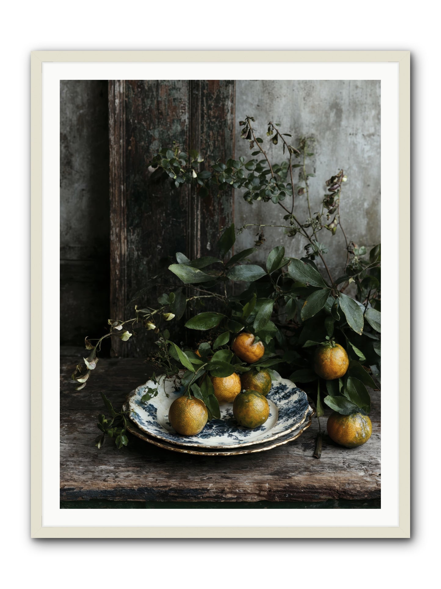 Eglatine -- Framed Print - White 36x48