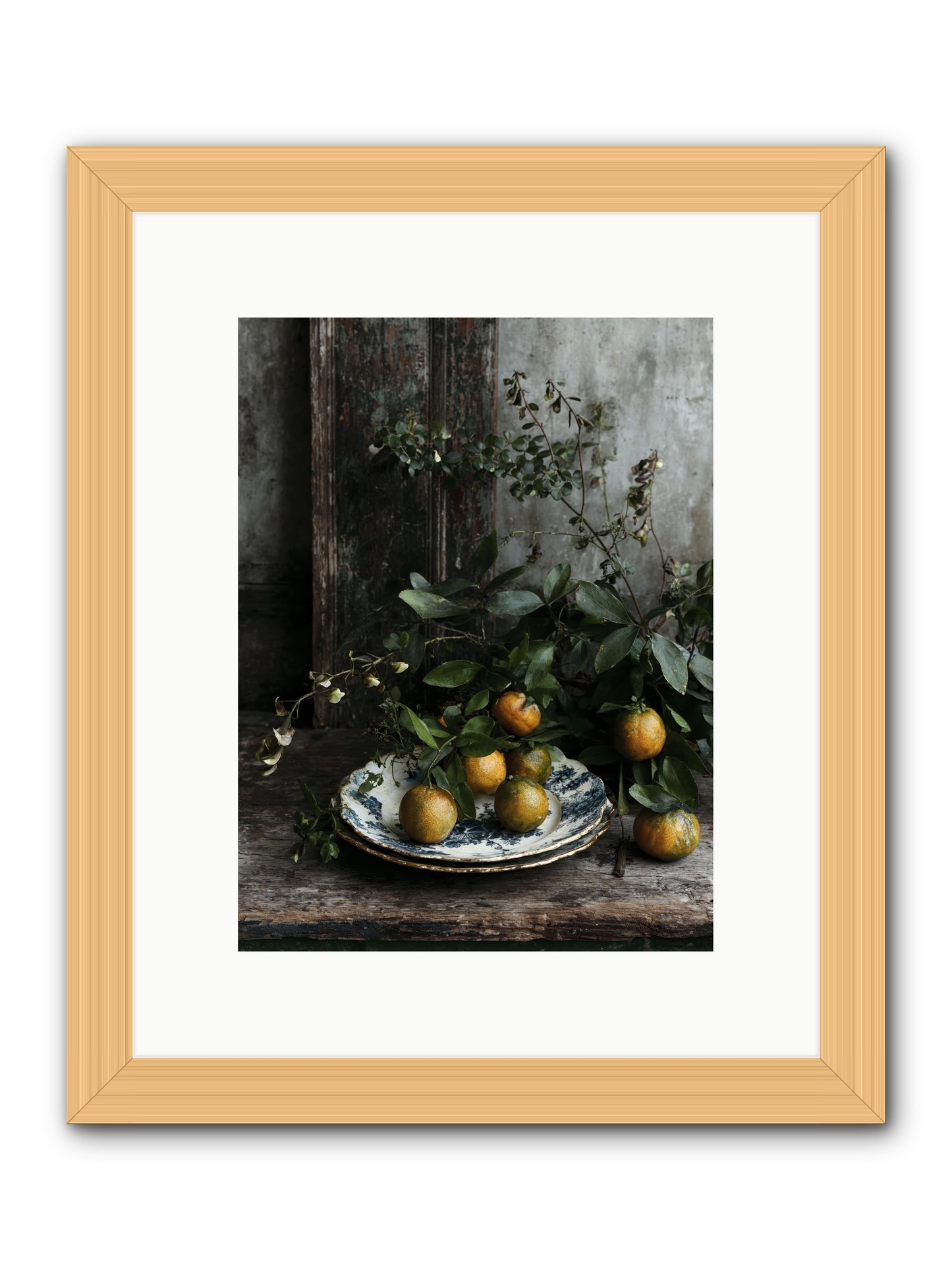 Eglatine -- Framed Print - Natural 9x12