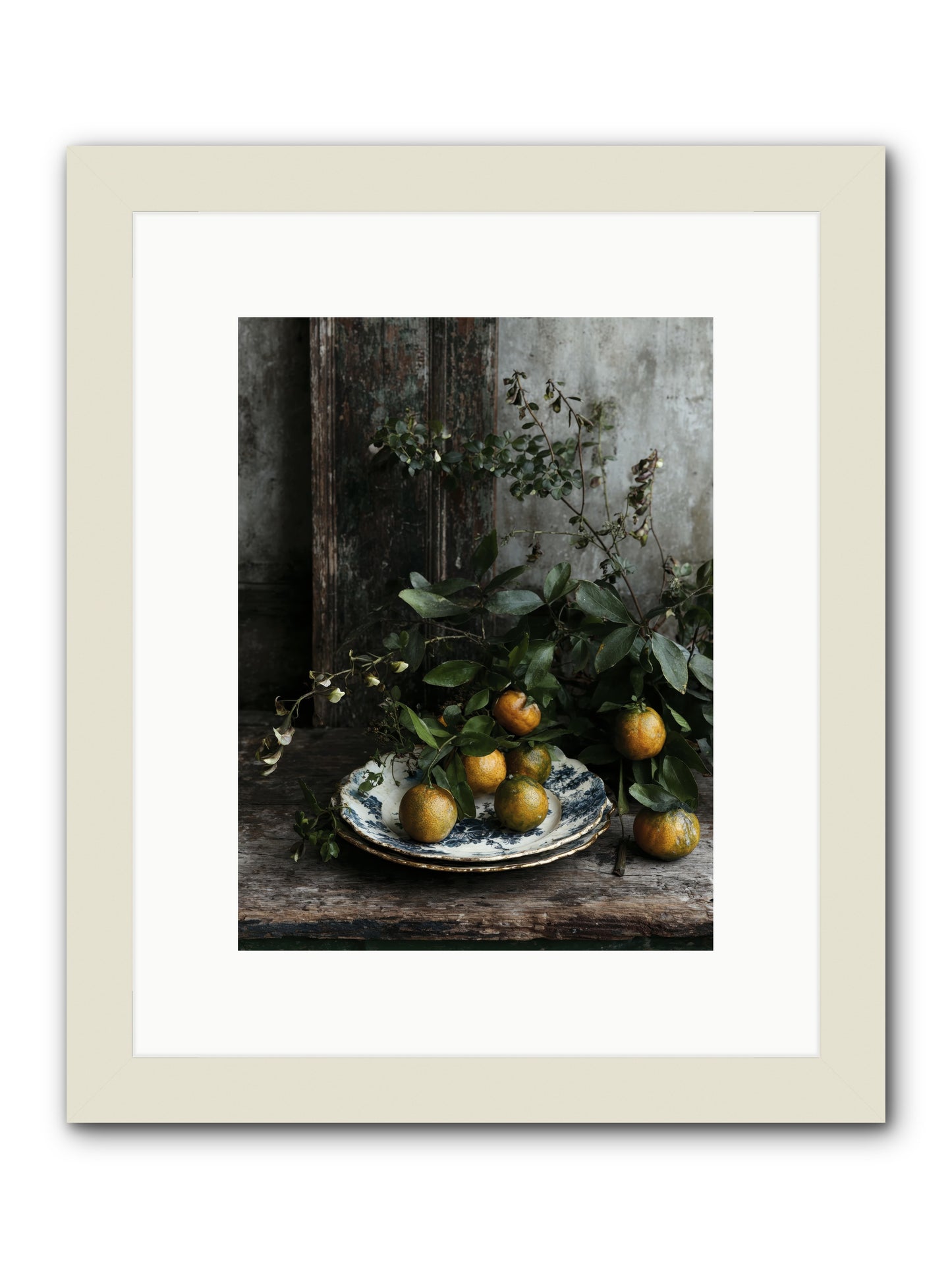 Eglatine -- Framed Print - White 9x12