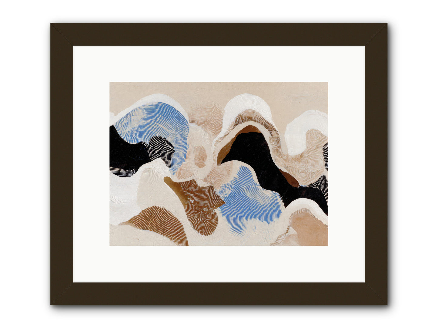 Eider -- Framed Print - Black 12x9
