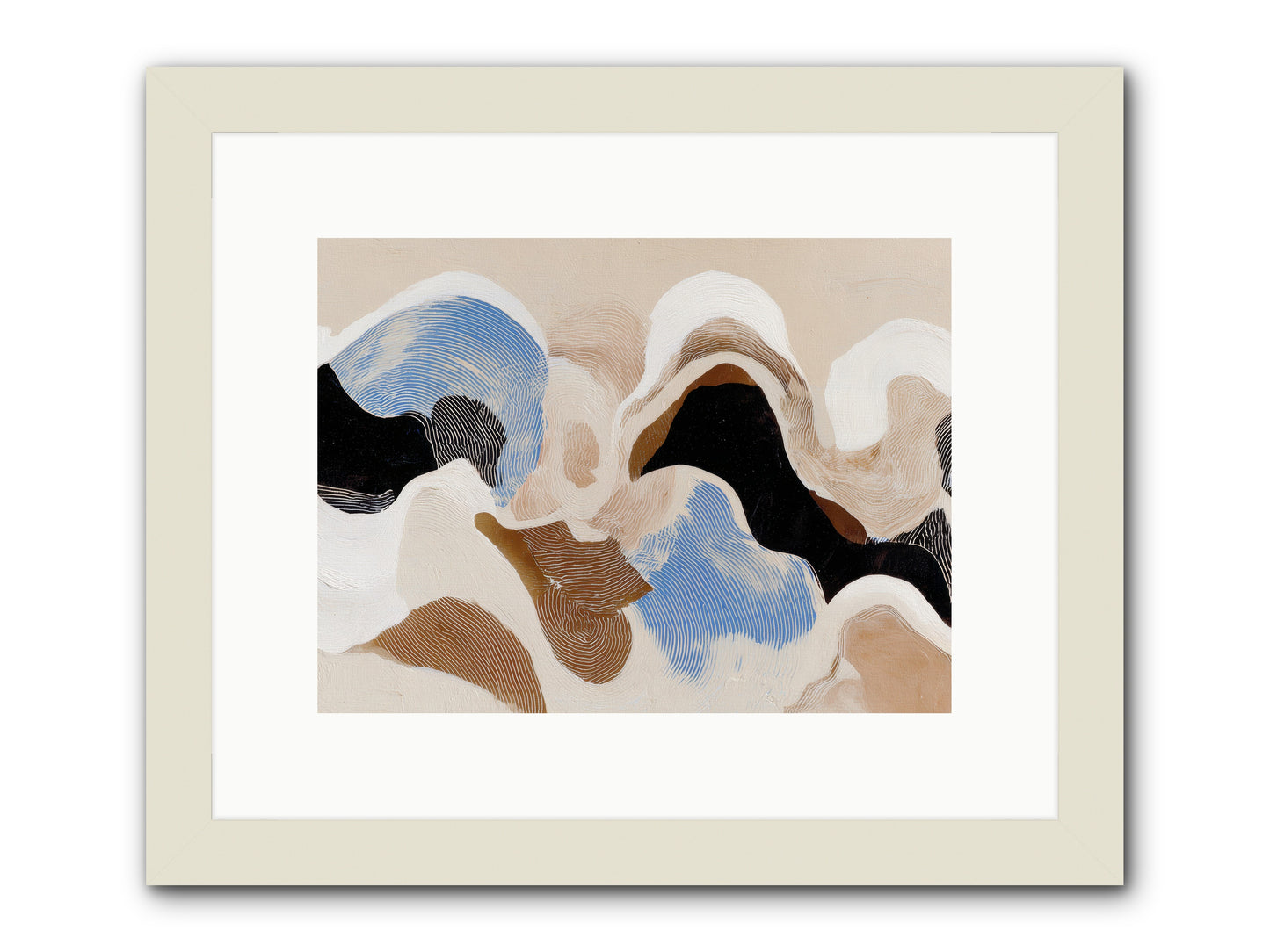 Eider -- Framed Print - White 12x9