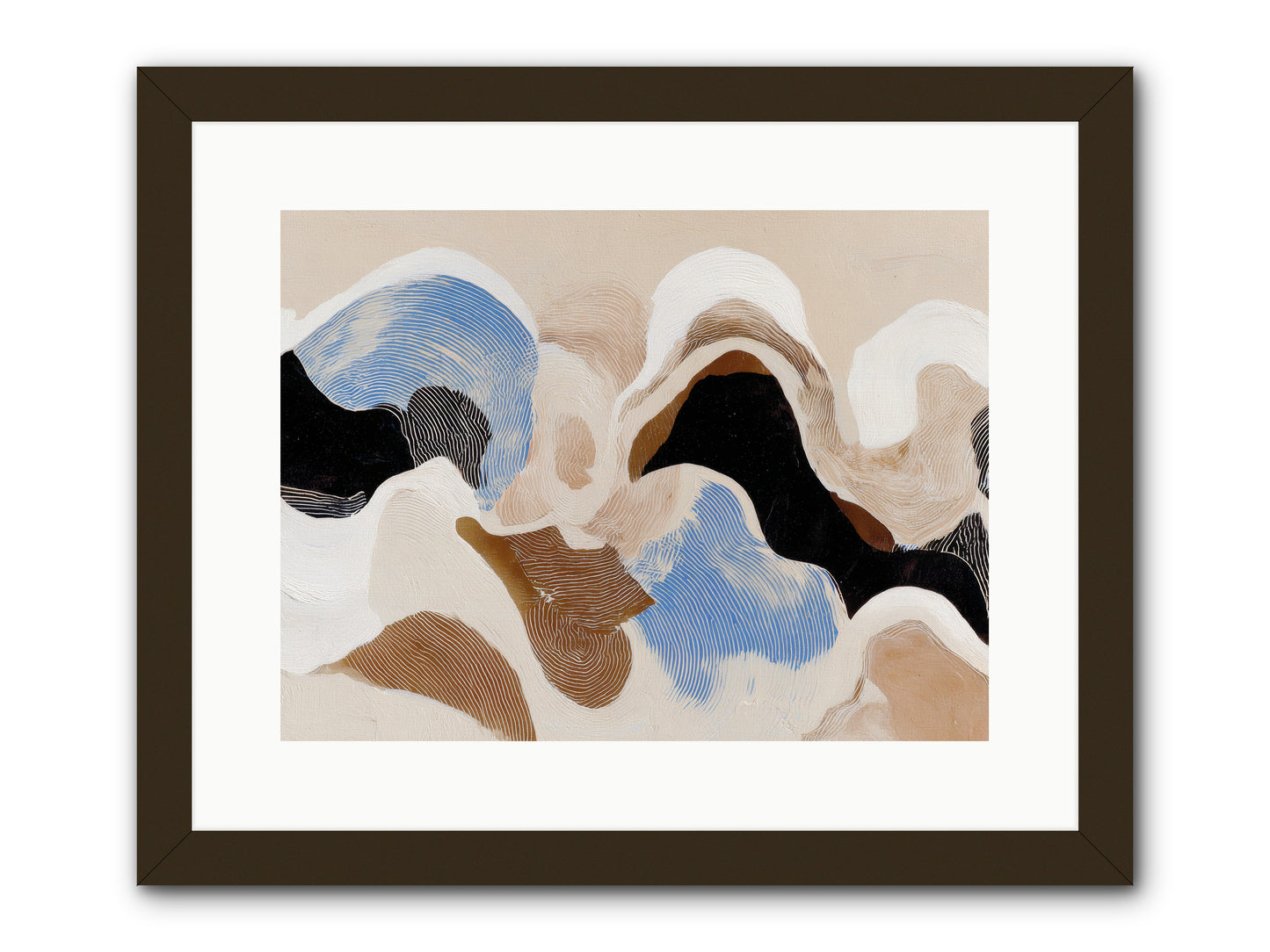 Eider -- Framed Print - Black 16x12