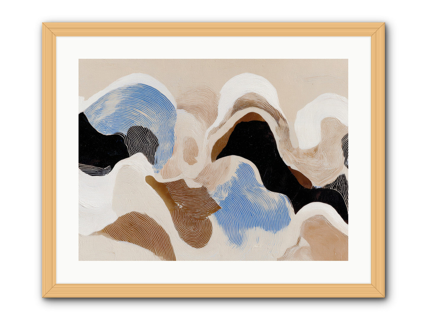 Eider -- Framed Print - Natural 24x18