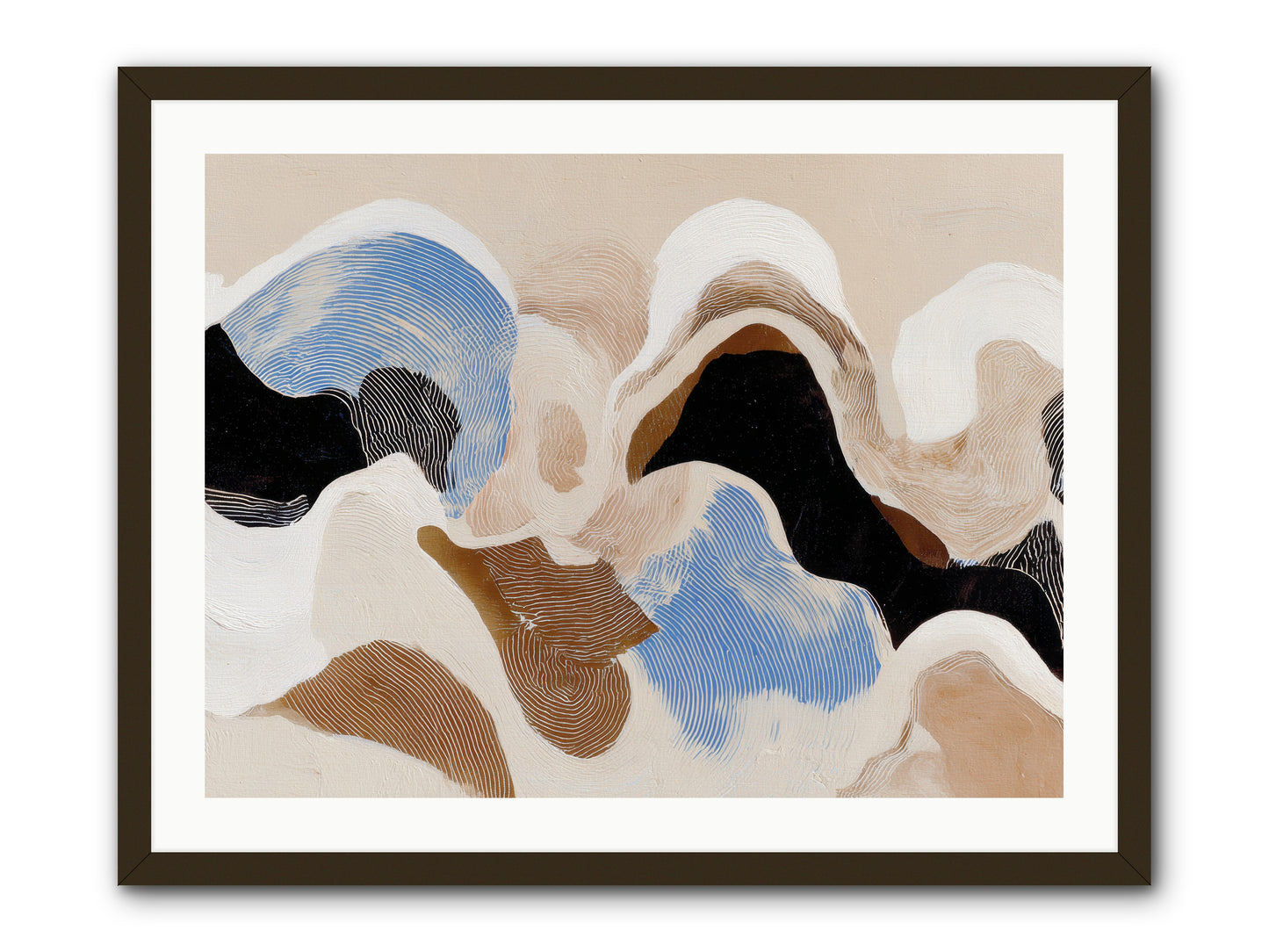 Eider -- Framed Print - Black 32x24