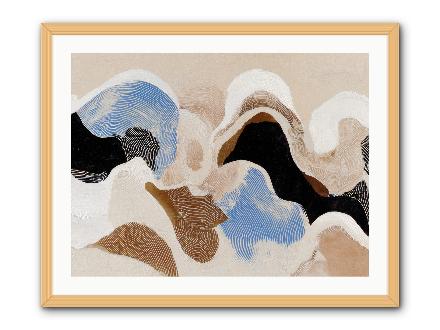 Eider -- Framed Print - Natural 32x24