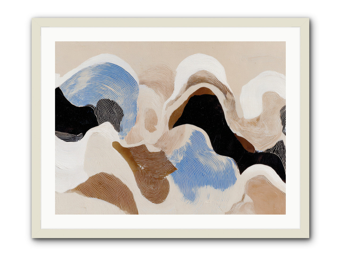 Eider -- Framed Print - White 32x24