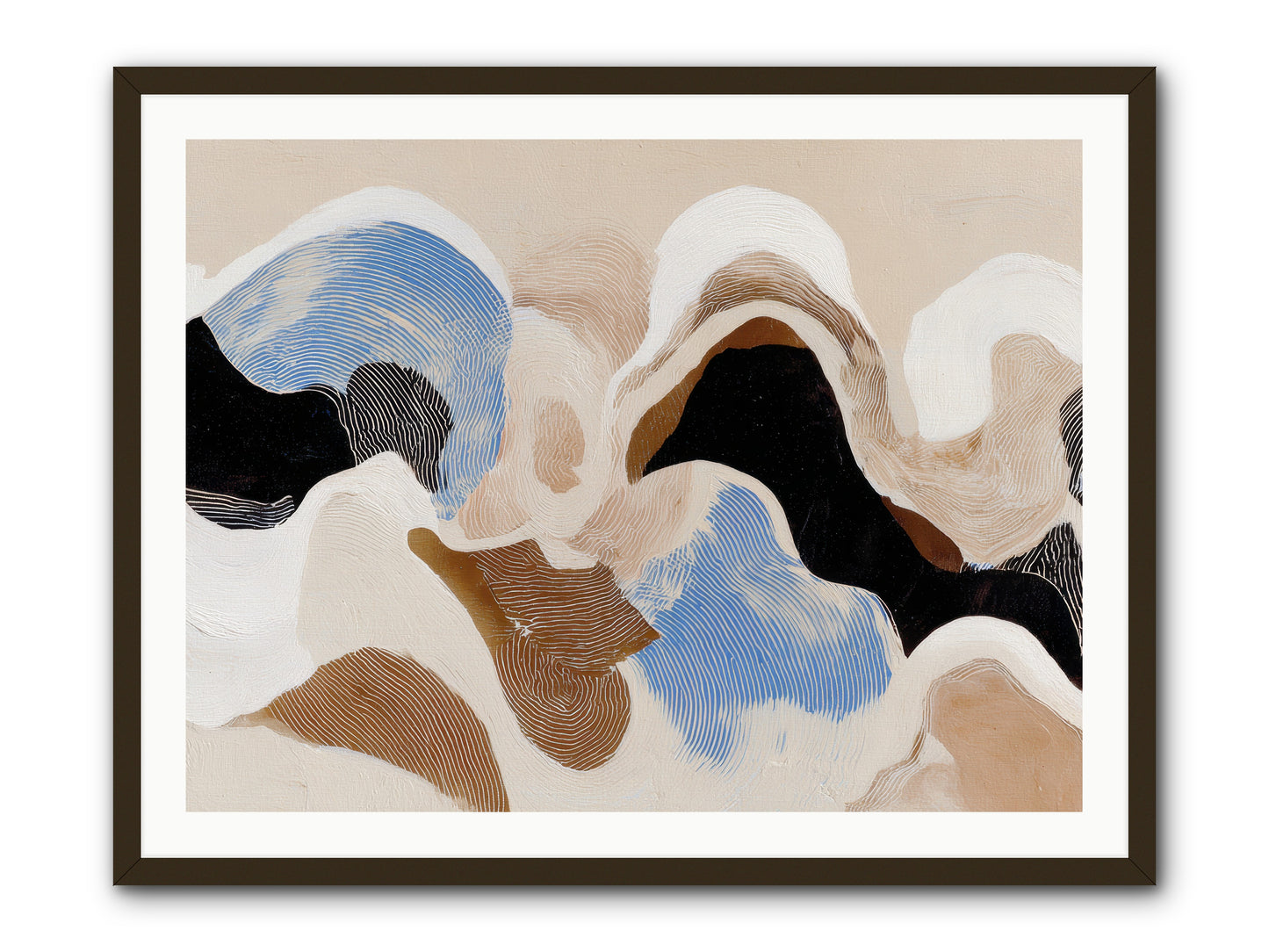 Eider -- Framed Print - Black 40x30