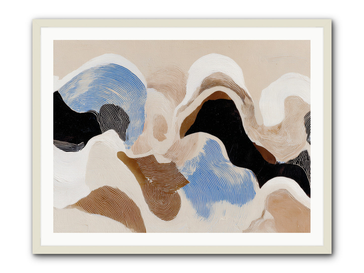 Eider -- Framed Print - White 40x30