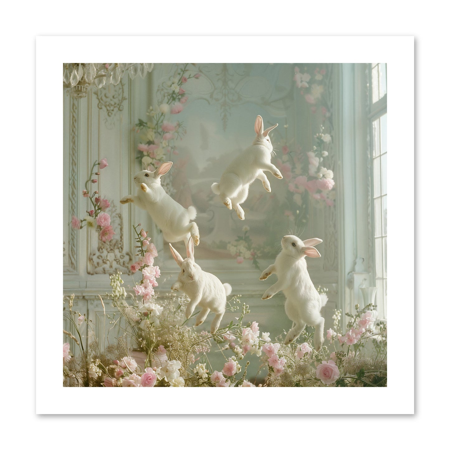 Elation In Bloom -- Loose Canvas Print 12x12