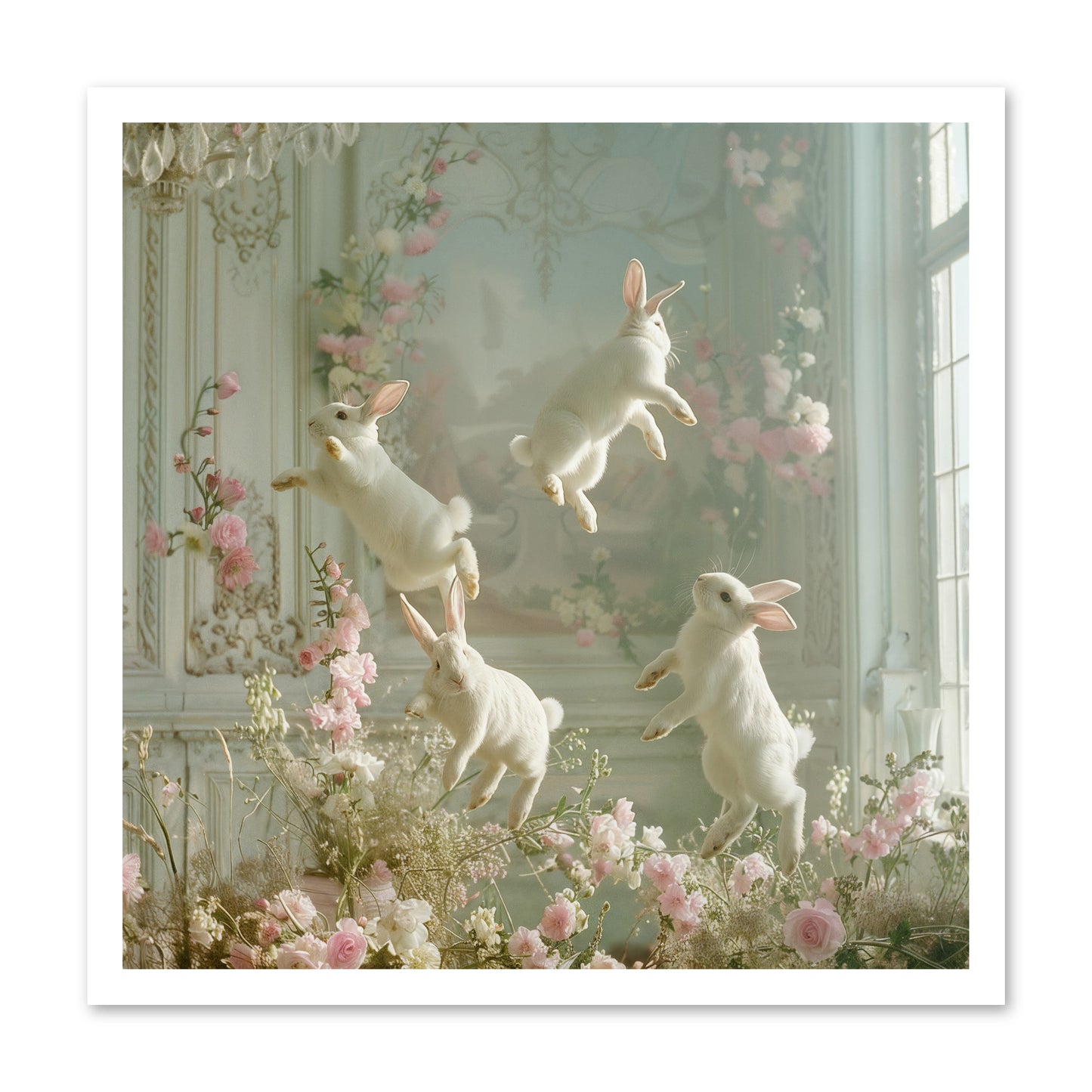 Elation In Bloom -- Paper Print 24x24
