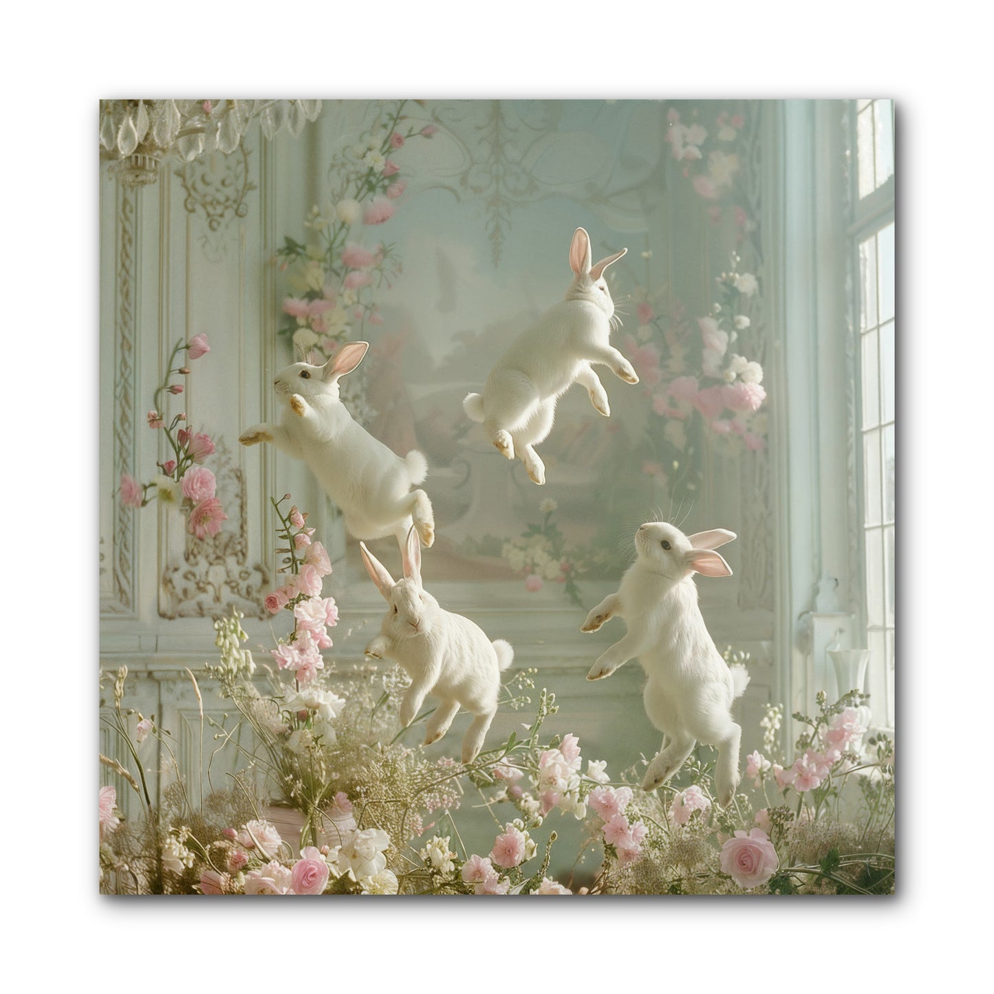 Elation In Bloom -- Wrapped Canvas 10x10