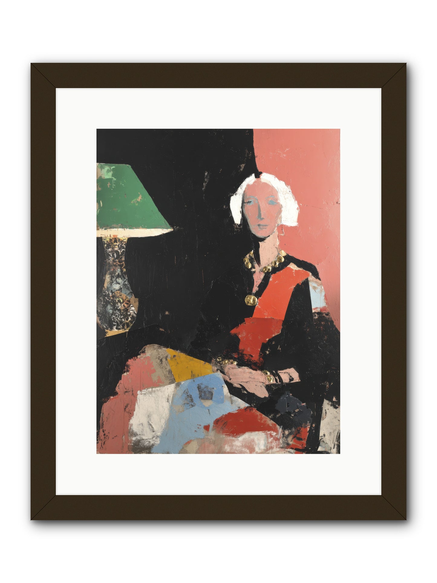 Elegance In Anticipation -- Framed Print - Black 12x16