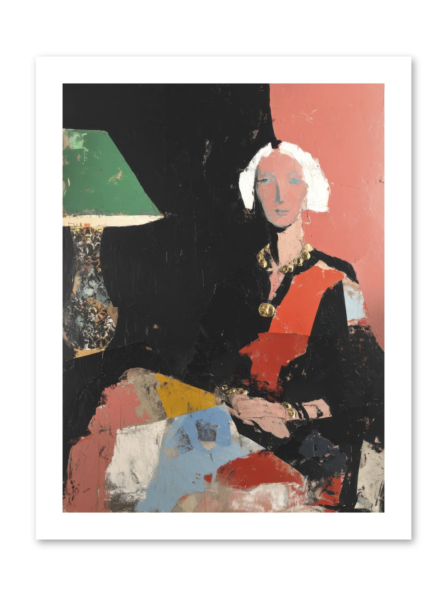 Elegance In Anticipation -- Loose Canvas Print 12x16