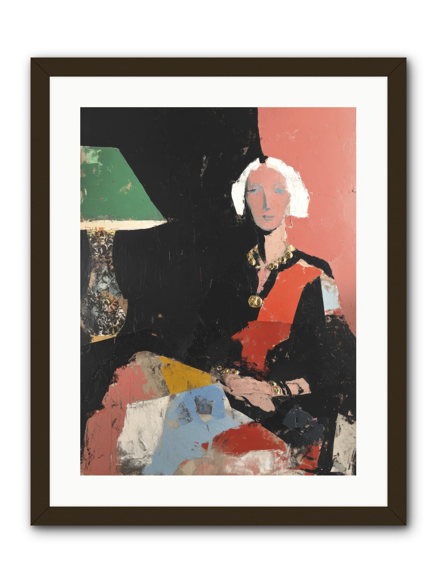 Elegance In Anticipation -- Framed Print - Black 18x24