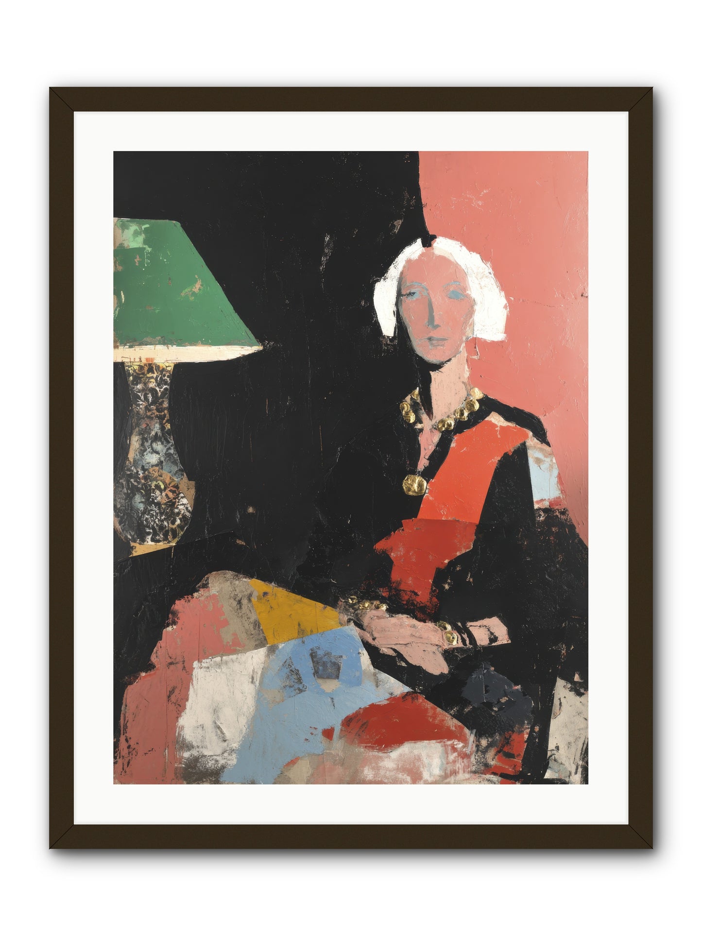Elegance In Anticipation -- Framed Print - Black 24x32