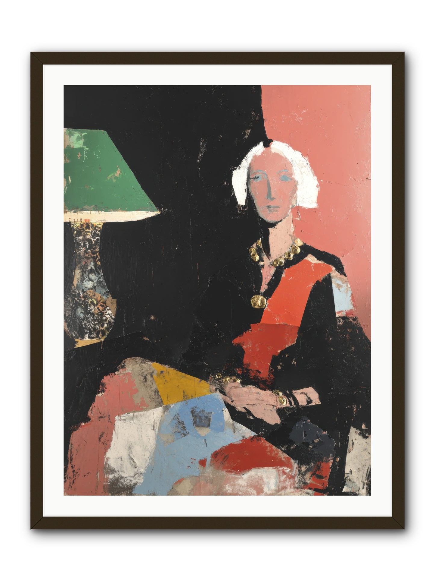 Elegance In Anticipation -- Framed Print - Black 30x40