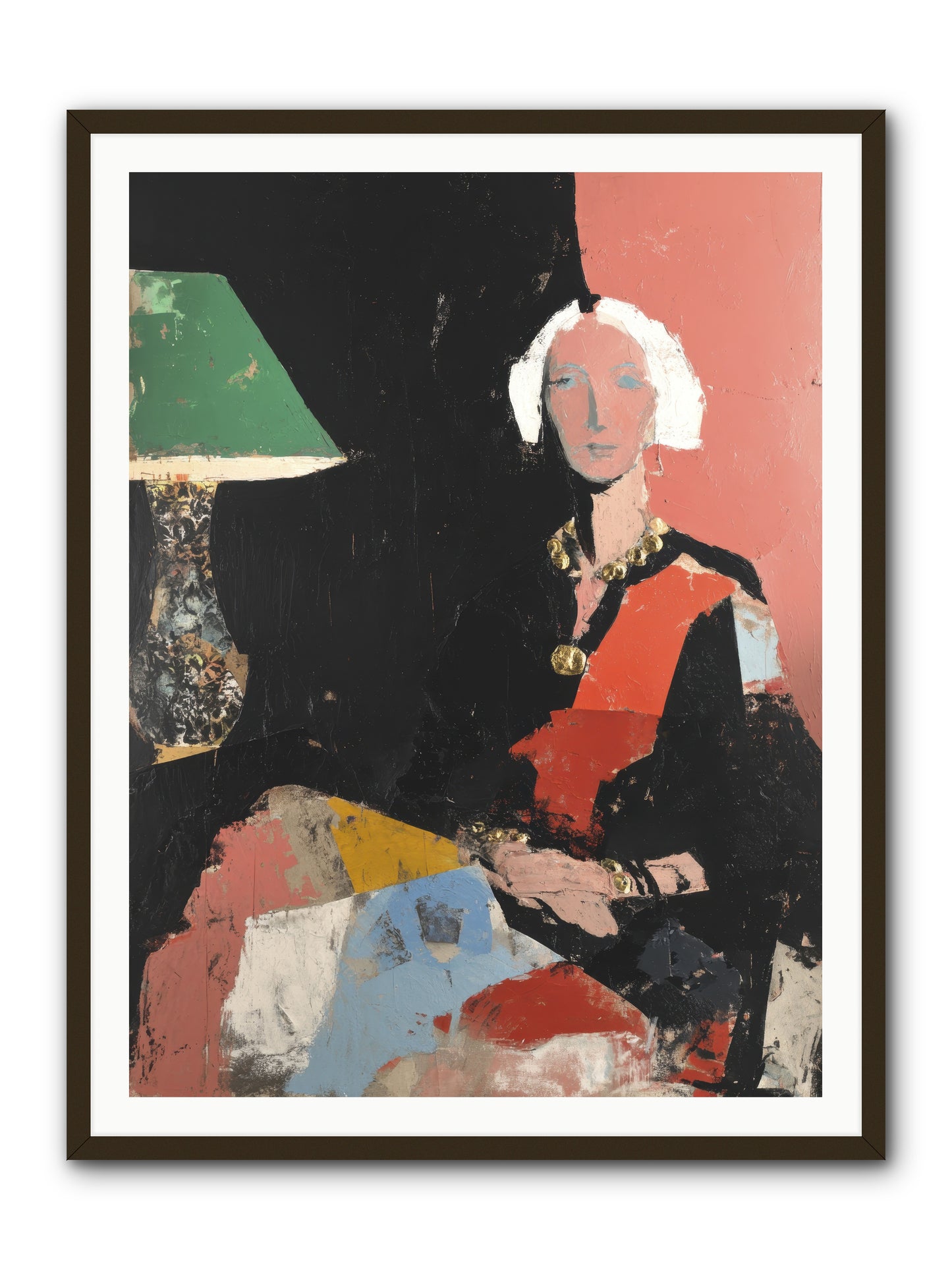 Elegance In Anticipation -- Framed Print - Black 36x48