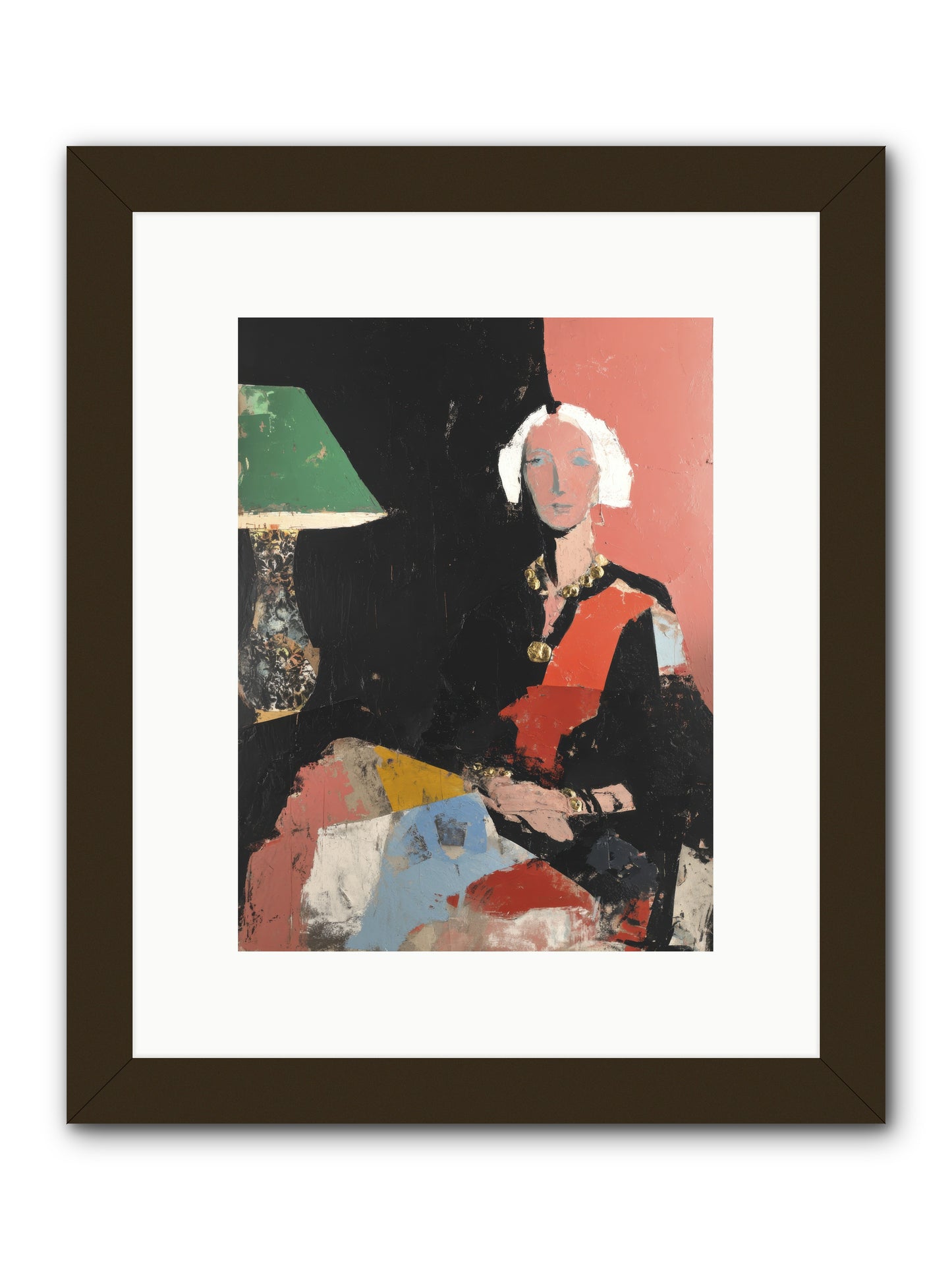 Elegance In Anticipation -- Framed Print - Black 9x12