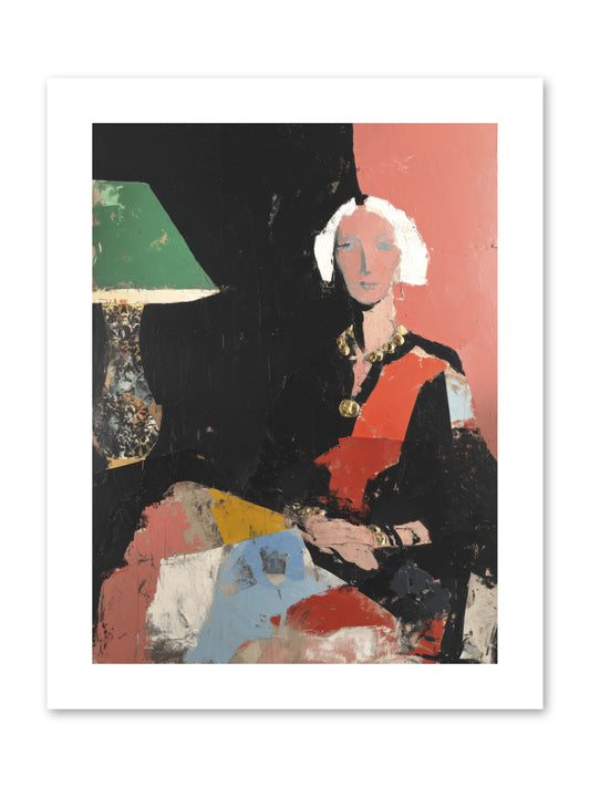 Elegance In Anticipation -- Paper Print 9x12