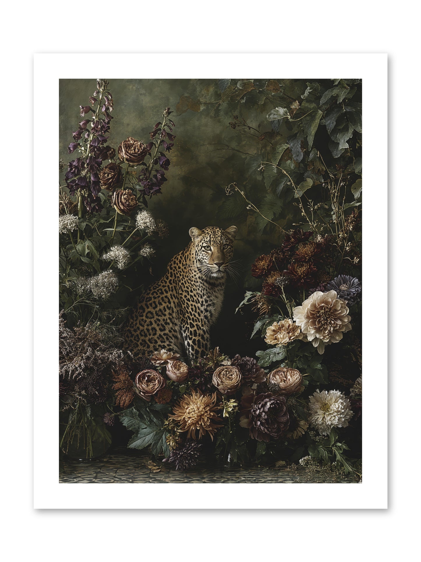 Elegant Madness -- Loose Canvas Print 12x16