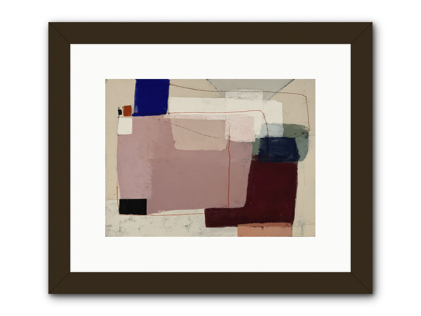 Elevated -- Framed Print - Black 12x9