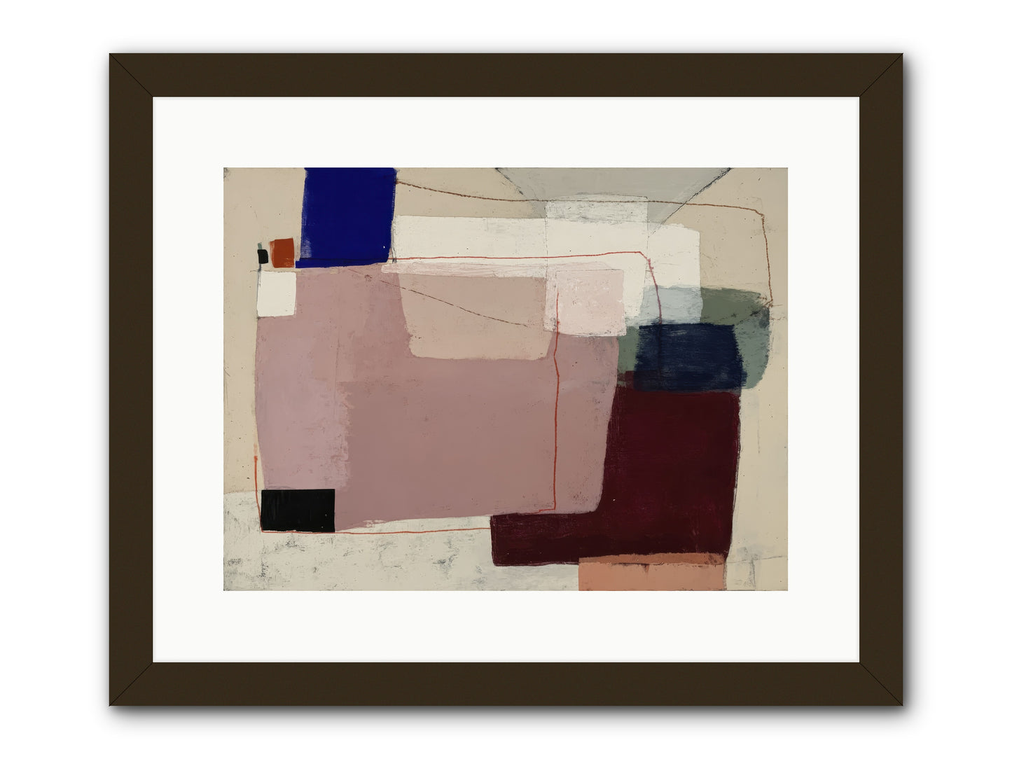 Elevated -- Framed Print - Black 16x12