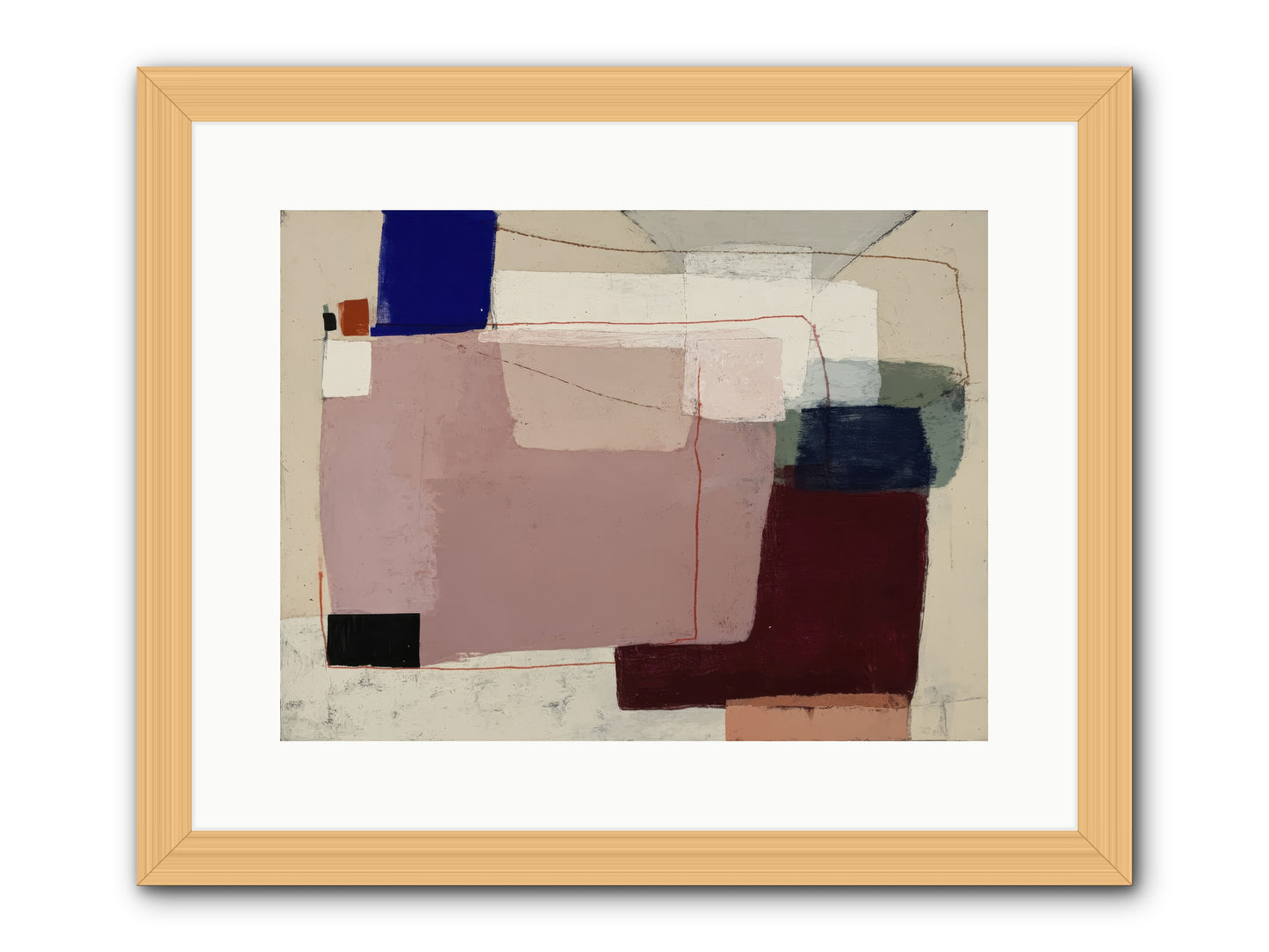 Elevated -- Framed Print - Natural 16x12