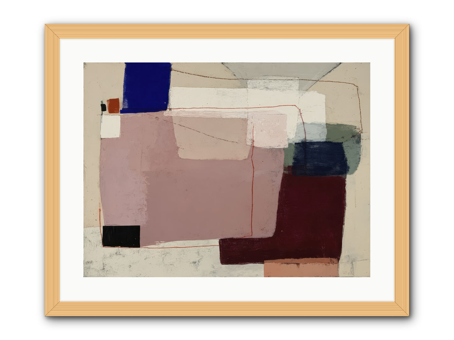 Elevated -- Framed Print - Natural 24x18